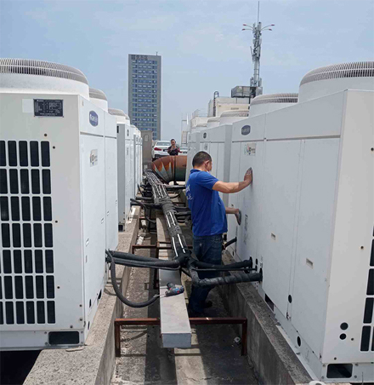 慈溪中央空调制热和不制冷系统维修方法